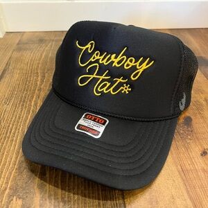 Embroidered Otto Trucker Hat “Cowboy Hat”